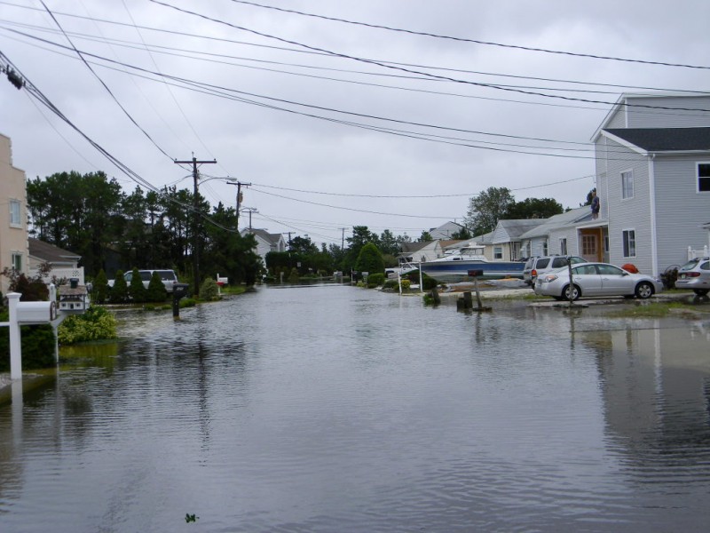 Flooding in Toms River. (File Photo)