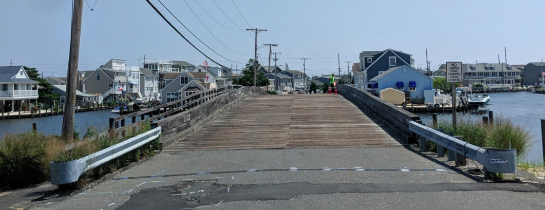 The Chadwick Island Bridge in Toms River's North Beach section. (Photo: Ocean County)