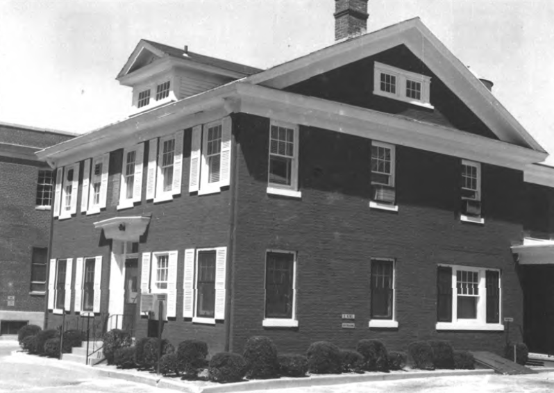 The Ocean County Sheriff's residence, built in 1851, when it was in good condition. (Credit: National Parks Service)