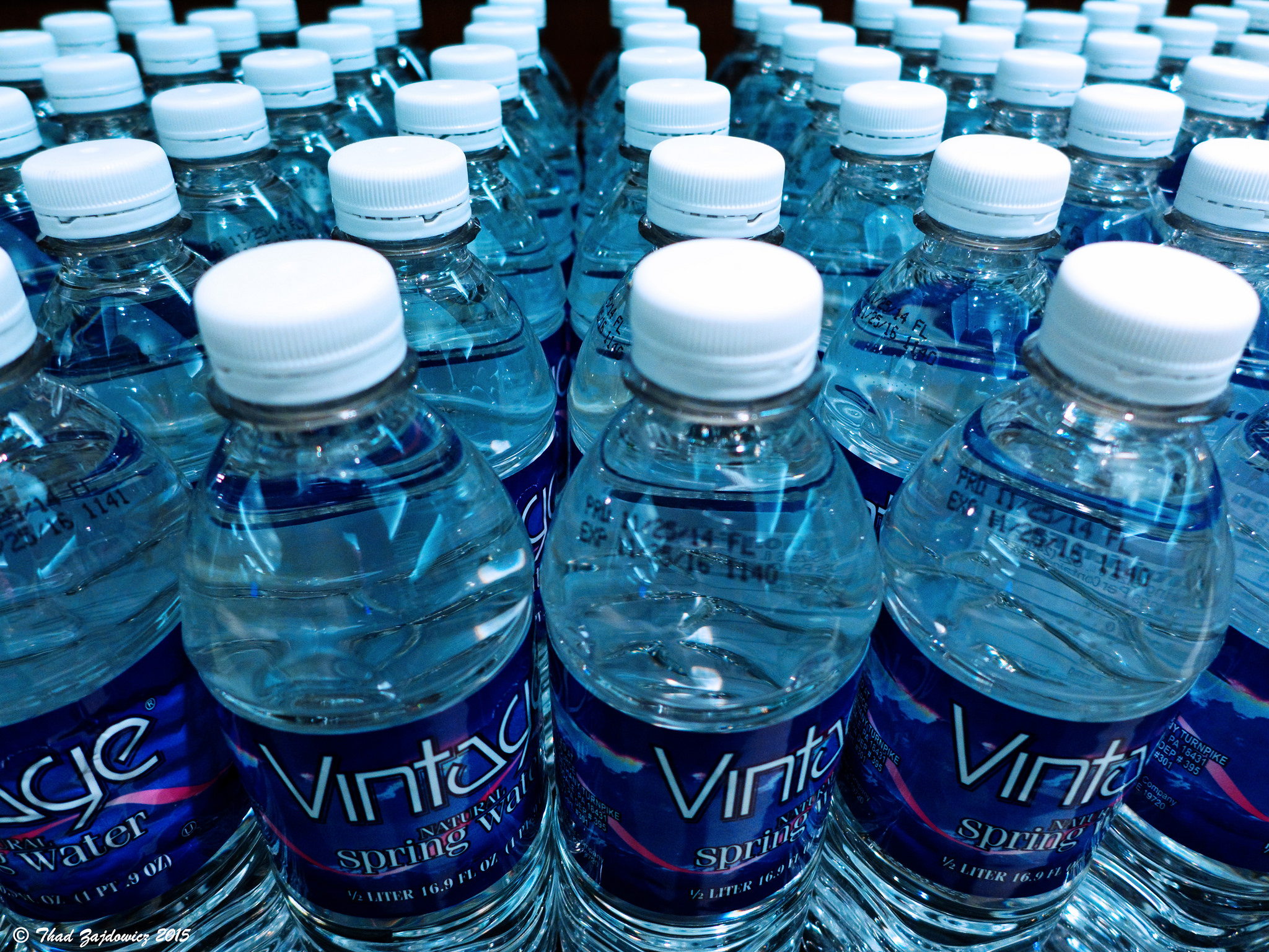 Water bottles. (Credit: Thad Zajdowicz/ Flickr)