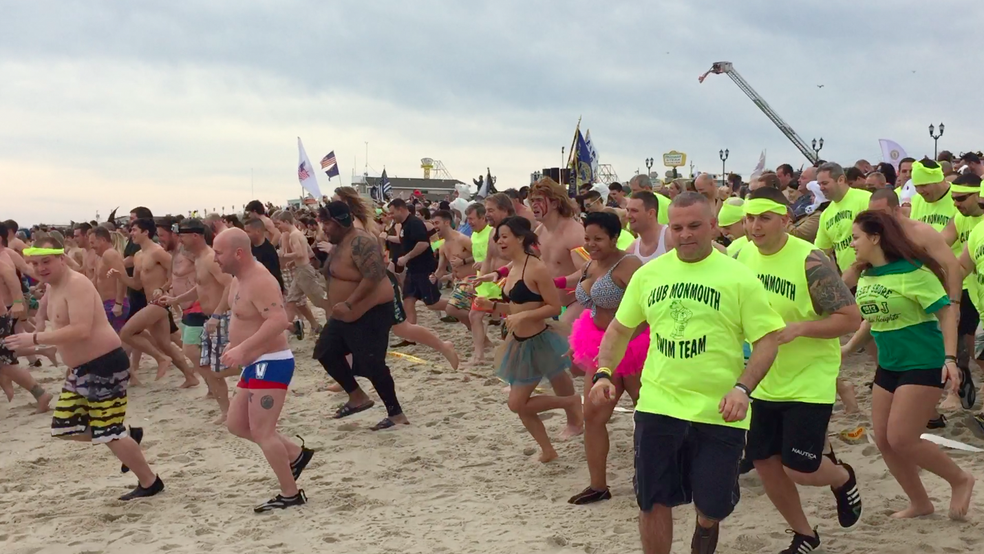 Participants in the 2016 Seaside Heights Polar Plunge. (Photo: Daniel Nee)