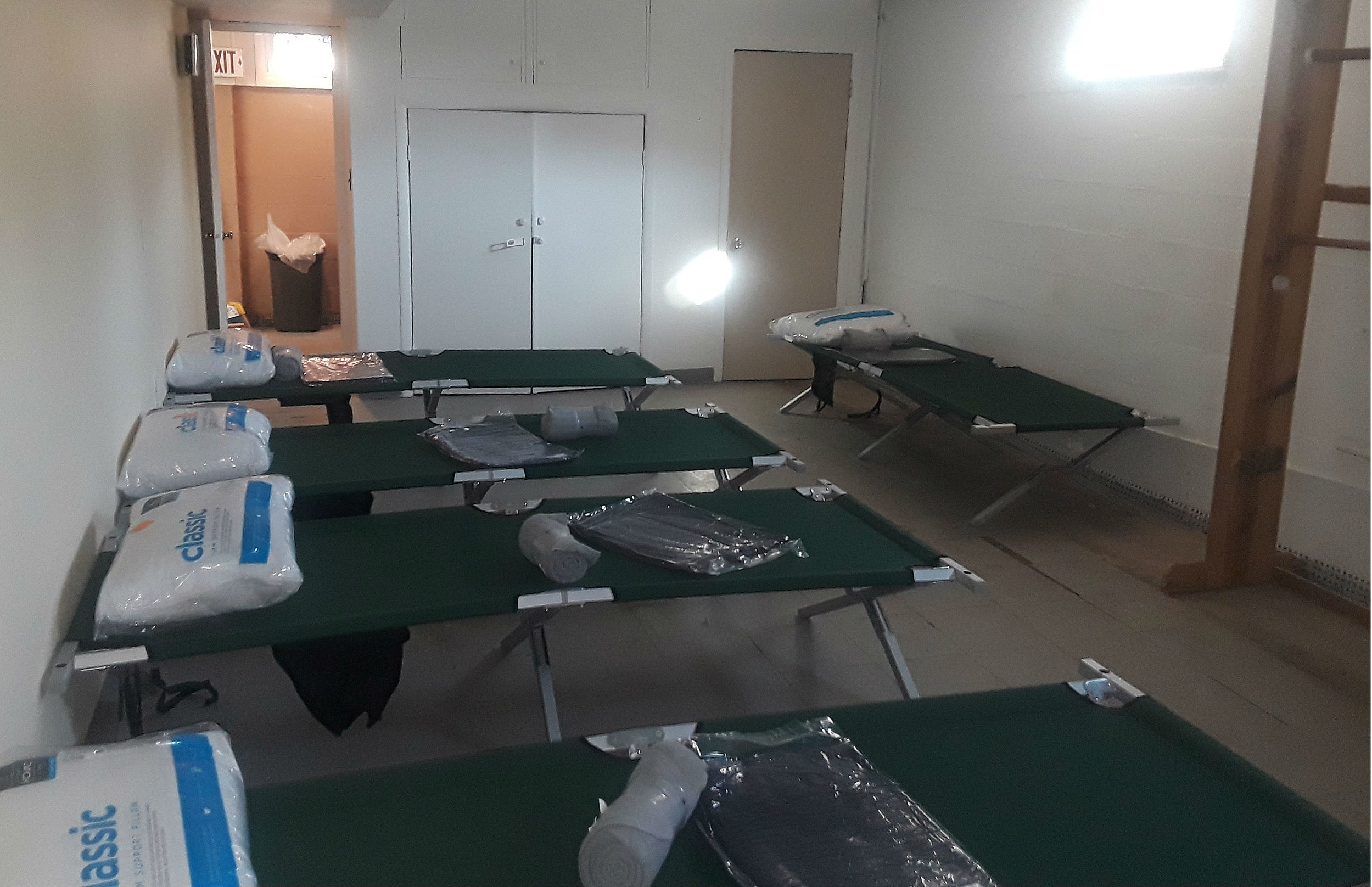 A warming center for the homeless in Toms River. (Credit: WOBM-FM)