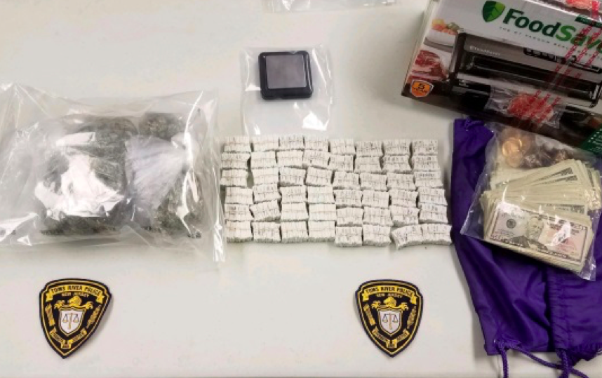 The full cache seized by Toms River Police, March 1, 2019. (Photo: TRPD)
