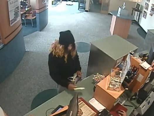 Surveillance footage of a bank robbery in Toms River, N.J., Jan. 23, 2020. (Photo: TRPD)