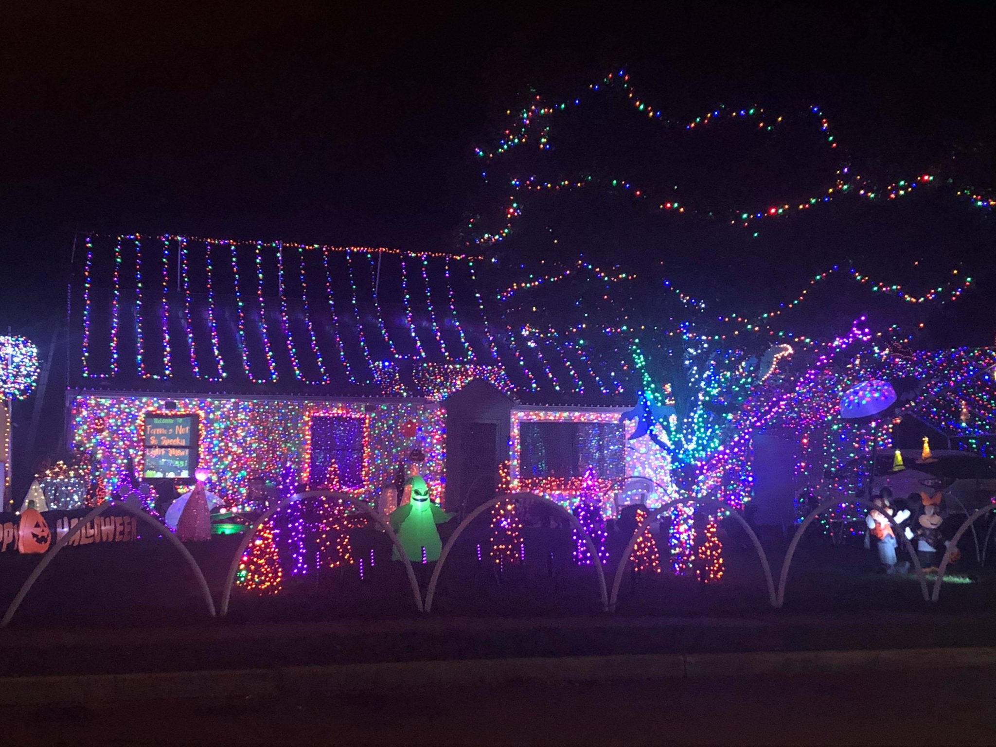 Toms River Home Beloved for Holiday Displays Creates A Halloween