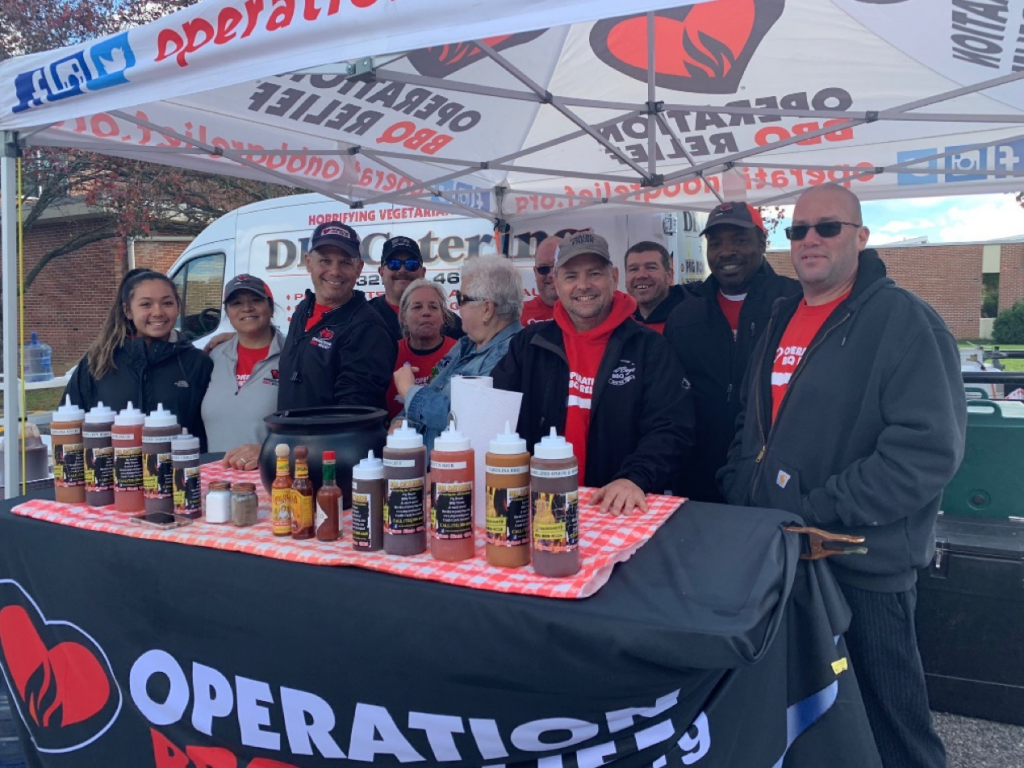 Operation BBQ Relief’s visit to Toms River in Nov. 2019. (File Photo)