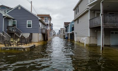 Flooding in Chadwick Beach, Toms River, N.J., Oct. 28, 2021. (Photo: Daniel Nee)