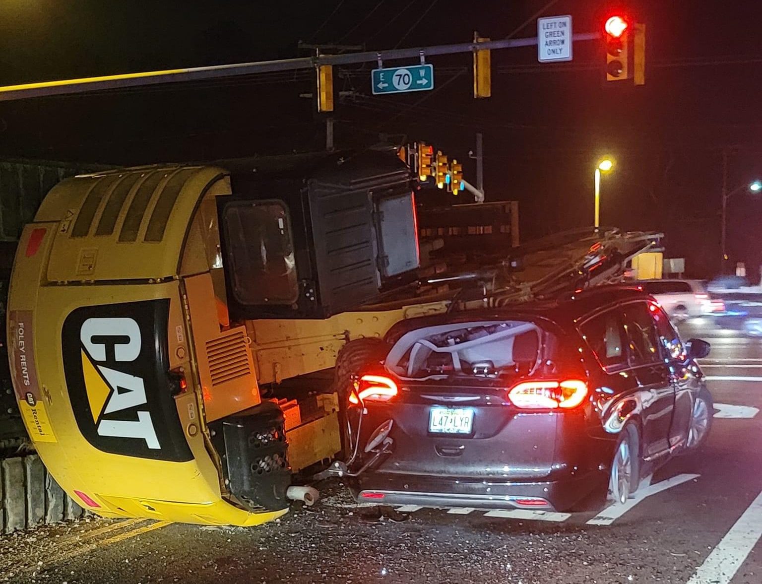 An accident in Toms River, N.J. (Credit: Ray Perez)