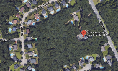 The properties at 2030 and 2040 Whitesville Road, Toms River, N.J. (Credit: Google Maps)