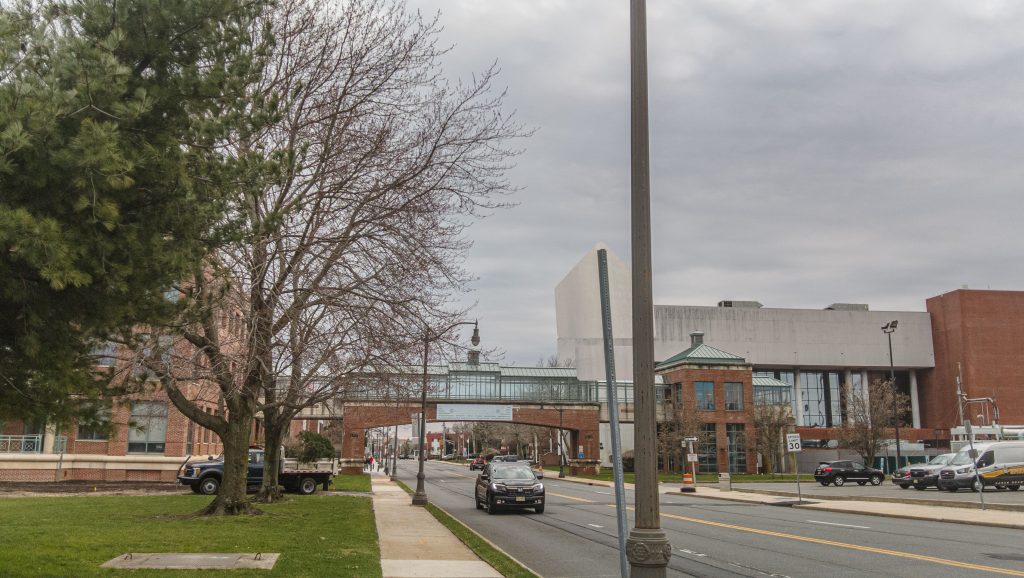 Hooper Avenue and Madison Avenue in Toms River, where new county facilities may be constructed. (Photo: Daniel Nee)