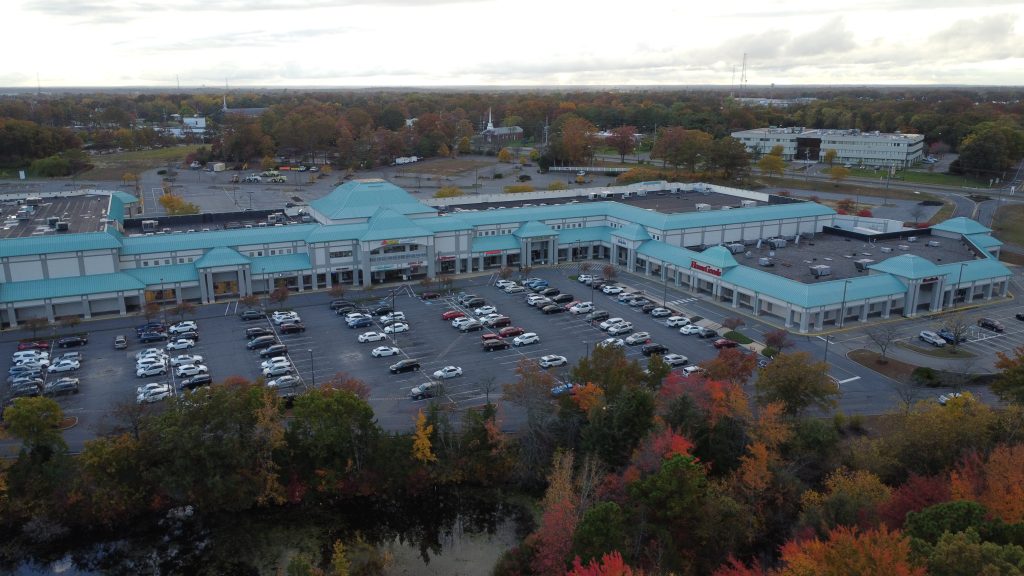 An aerial view of the Seacourt Pavilion, Toms River, N.J., Oct. 2022. (Photo: Daniel Nee)