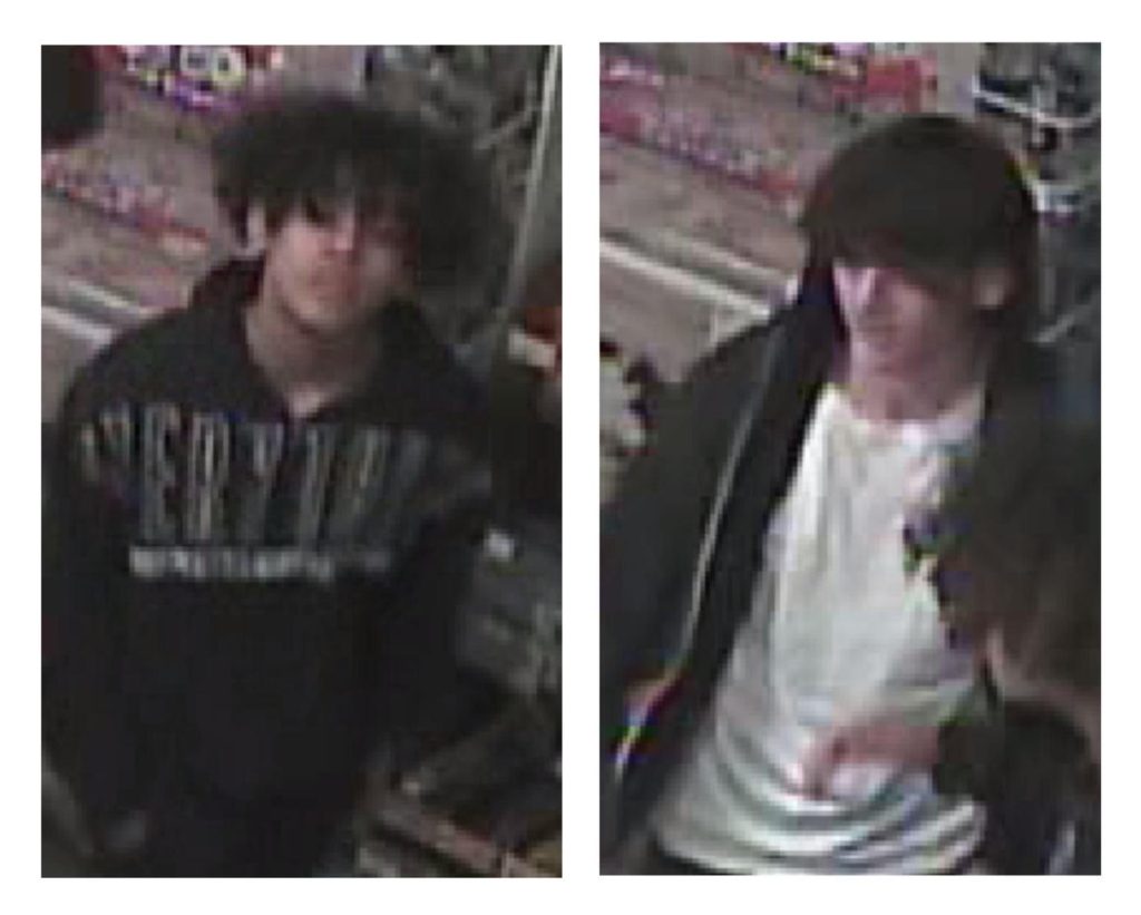 Toms River police are seeking these two men as part of an investigation. (Photo: TRPD)