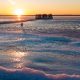 A frozen Barnegat Bay, Feb. 5, 2023. (Photo: Daniel Nee)