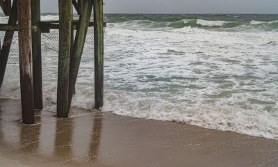 A coastal storm begins at the Jersey Shore, April 28, 2023. (Photo: Shorebeat)