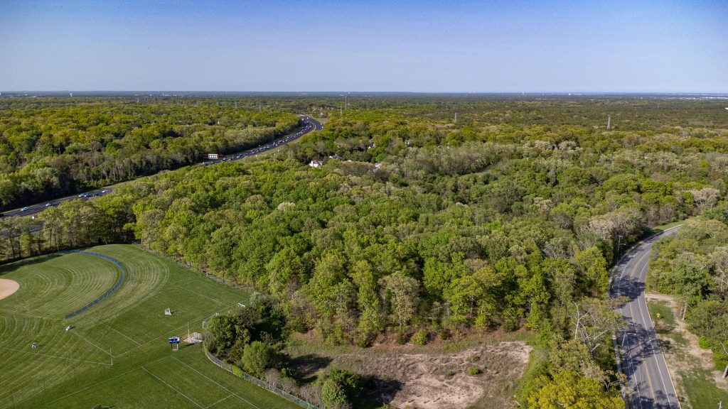 A 21-acre parcel set to be preserved as open space off Whitty Road in Toms River, N.J. (Photo: Shorebeat)