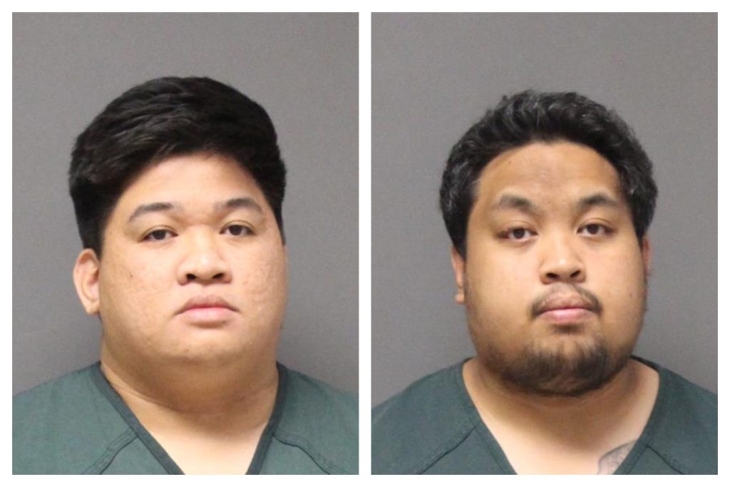 Dhenmark Francisco, 28, of Toms River, and Jovi Esperanza, 31, of Beachwood. (Photos: Ocean County Jail)