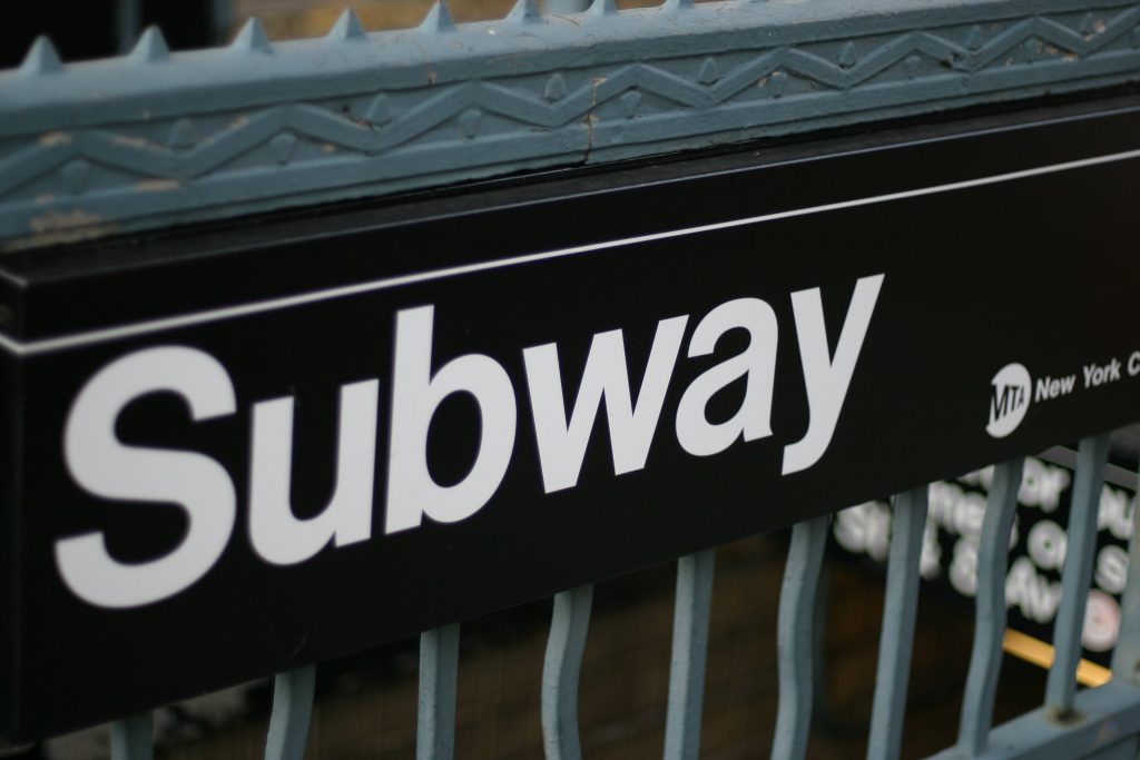 NYC subway entrance. (Credit: Shane Adams/ ishane/ Flickr Creative Commons)